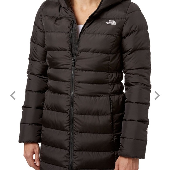 the north face long coat